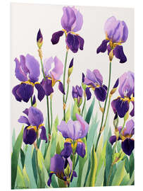 Obraz na PCV Purple Irises