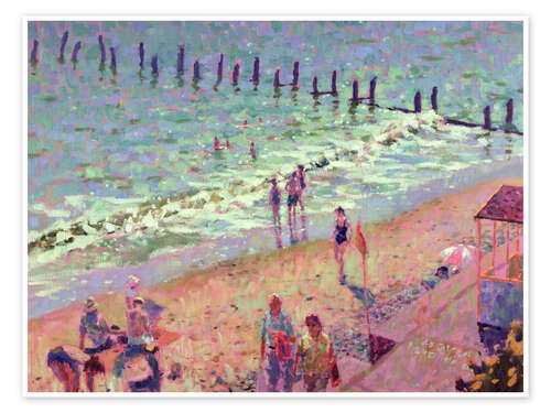 Poster Southwold im Juli