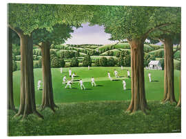 Acrylic print Village Cricket