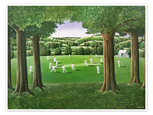 Plakat Village Cricket