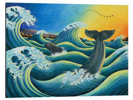 Aluminium print Celebration des Wals - Liz Wright