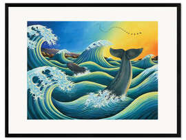 Framed art print Celebration des Wals - Liz Wright