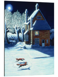 Aluminium print The Fox Dance - Liz Wright