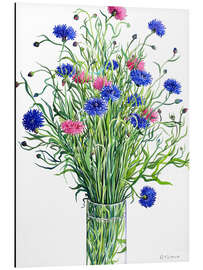Cuadro de aluminio Cornflowers - Christopher Ryland