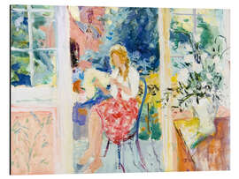 Stampa su alluminio On the Balcony - Hugo Grenville