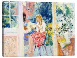 Canvas print On the Balcony - Hugo Grenville