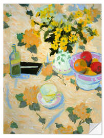 Sticker mural Flowers and fruits - Hugo Grenville