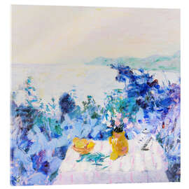 Tableau en verre acrylique Last Light at Limniona - Hugo Grenville