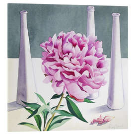 Acrylic print Peony and still life - Christopher Ryland