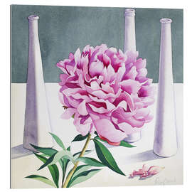 Gallery Print Pfingstrose und Stillleben