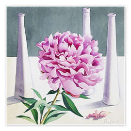 Wall print Peony and still life - Christopher Ryland