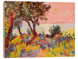 Wood print Aegean Sunrise, 2007 - Hugo Grenville
