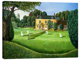 Obraz na płótnie The Tennis Match, 1980 - Liz Wright