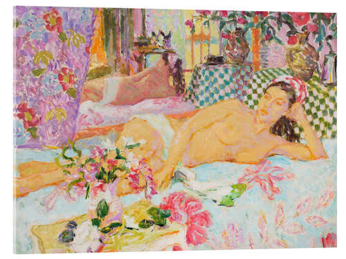 Quadro em acrílico Nude With Headscarf, Warm Afternoon Light