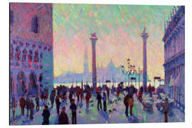 Alubild Markusplatz mit Blick in Richtung San Giorgio - Hugo Grenville