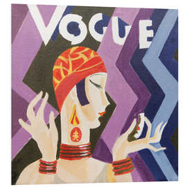 Cuadro de PVC Vogue-Cover - Jennifer Abbott