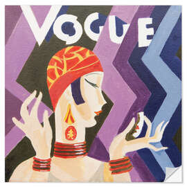 Sticker mural Vogue-Cover - Jennifer Abbott