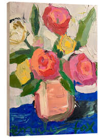 Quadro de madeira A Thoughtful Response, 2020 - Emily Fox King