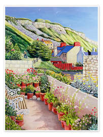 Reprodução Garden Terrace and Cliff - Liz Wright