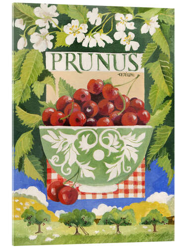Stampa su vetro acrilico Prunus Avium