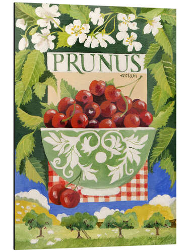 Aluminium print Prunus Avium