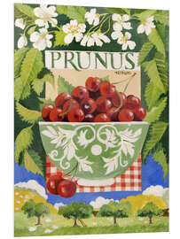Hartschaumbild Prunus Avium - Jennifer Abbott