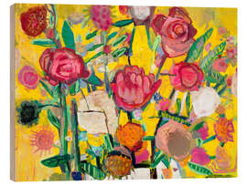 Wood print A Revolution, 2021 - Emily Fox King