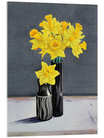 Akryylilasitaulu Still Life Daffodils, 2015