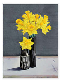 Wall print Still Life Daffodils, 2015 - Christopher Ryland