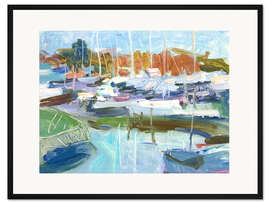 Gerahmter Kunstdruck Suffolk Werft