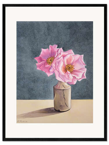 Framed art print Still Life Daffodils, 2015