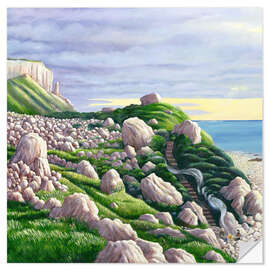 Wandsticker Hallelujah Bucht, 1999 - Liz Wright