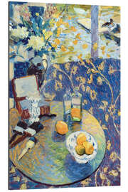 Alubild Blumen und Ablagetablett - Hugo Grenville