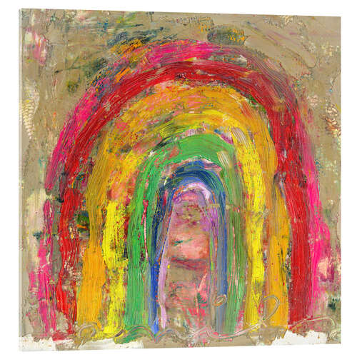 Tableau en verre acrylique Rainbow