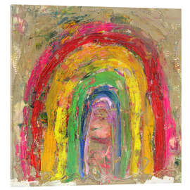 Tableau en verre acrylique Rainbow