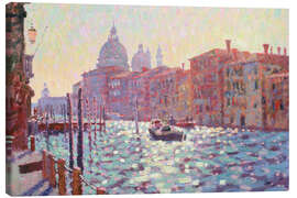 Canvas print The Grand Canal, shortly after sunrise - Hugo Grenville