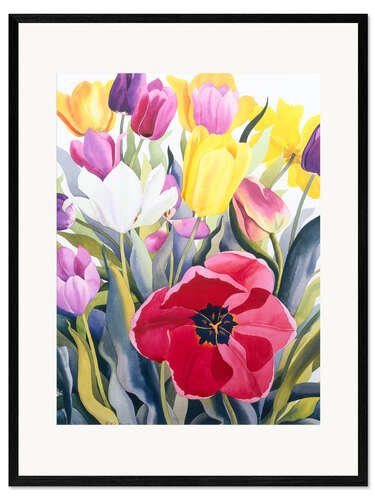 Framed art print Tulips