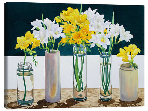 Lienzo Still Life Freesias