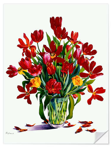 Sticker mural Tulips