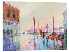 Akrylglastavla St Mark's Square, Late Winter Morning - Hugo Grenville