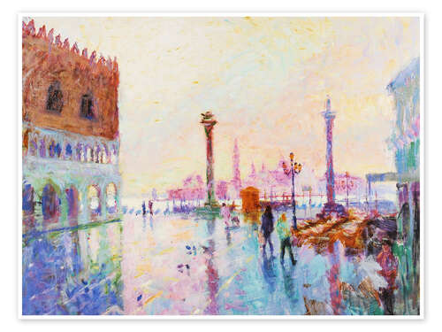 Juliste St Mark's Square, Late Winter Morning