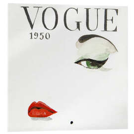 Acrylic print Vogue 1950 - Jennifer Abbott