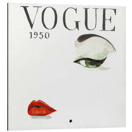 Aluminium print Vogue 1950 - Jennifer Abbott