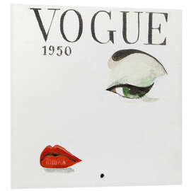 Foam board print Vogue 1950 - Jennifer Abbott
