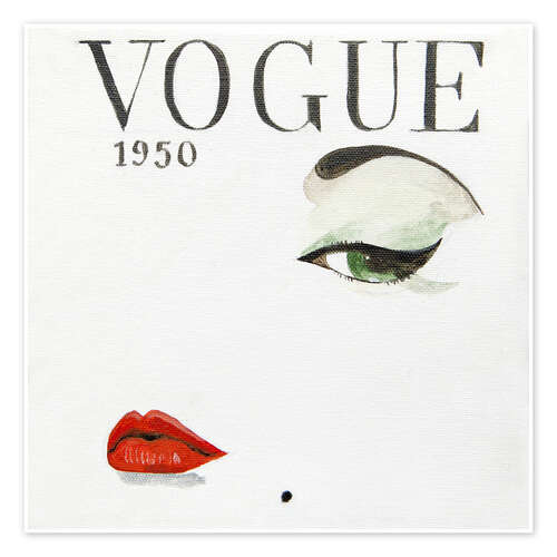Plakat Vogue 1950
