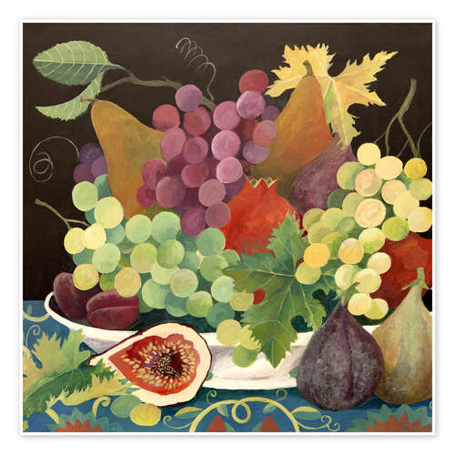 Plakat Fruit in a bowl