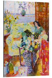 Alubild Sommerlicht, Studio-Interieur, Natalie schläft - Hugo Grenville