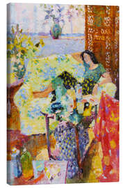 Tableau sur toile Summer Light, Studio Interior, Natalie Sleeping - Hugo Grenville