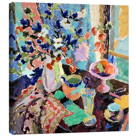 Lienzo Still Life in Blue - Hugo Grenville