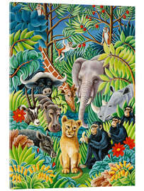 Acrylic print Jungle Party - Liz Wright